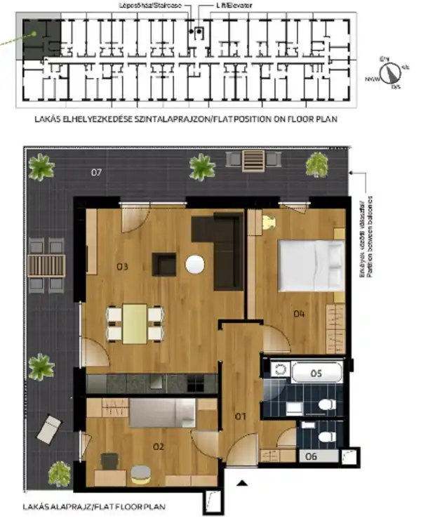 Eladó új építésű téglalakás, Vác 3 szoba 65 m² 92.9 M Ft