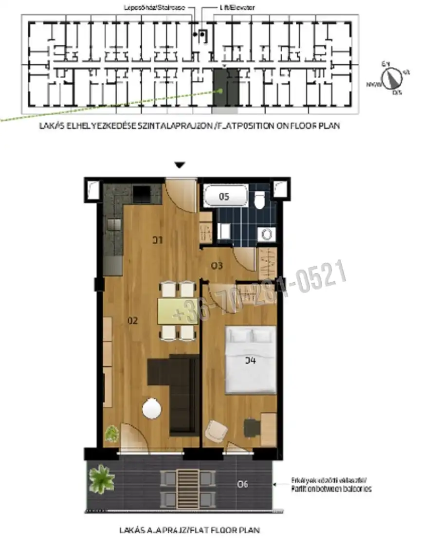 eladó új építésű téglalakás, Vác