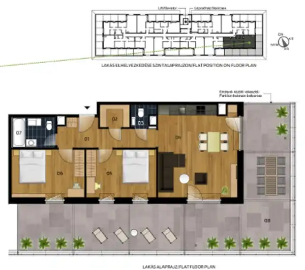 Eladó új építésű téglalakás, Vác 3 szoba 70 m² 100 M Ft