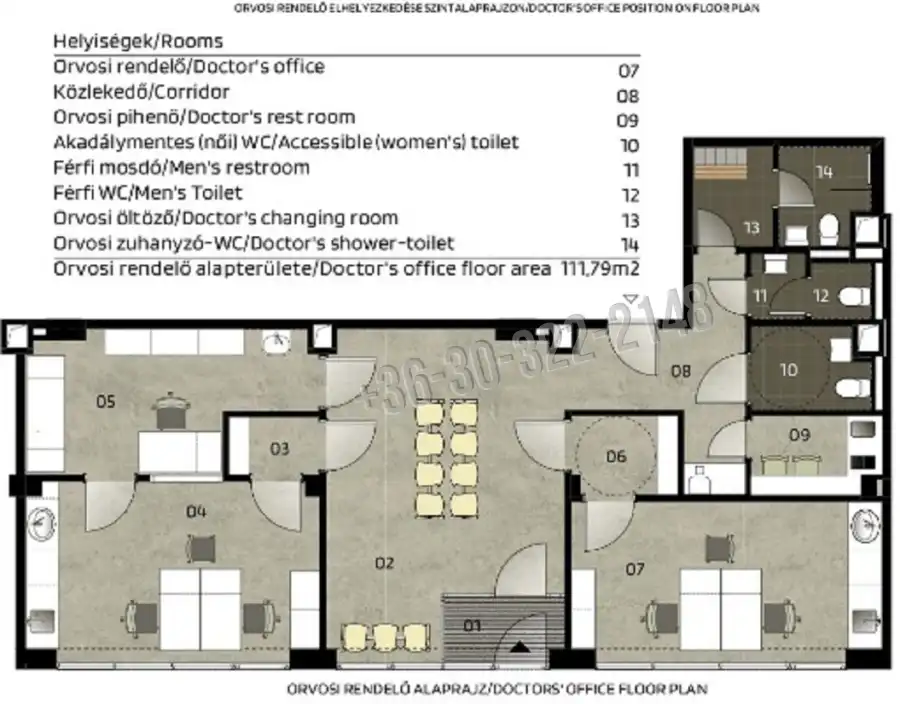 eladó új építésű üzlethelyiség utcai bejáratos, Vác